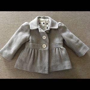 Adorable Dress Coat Cherokee size 12M
